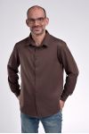 Chemise homme boutons aimantés ouverture zippée sur les côtés pour faciliter le passage des bras