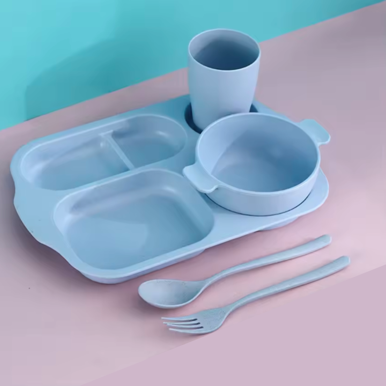 Plateau repas à compartiments
