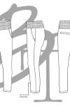 Pantalon adapté pour personne à mobilité réduite