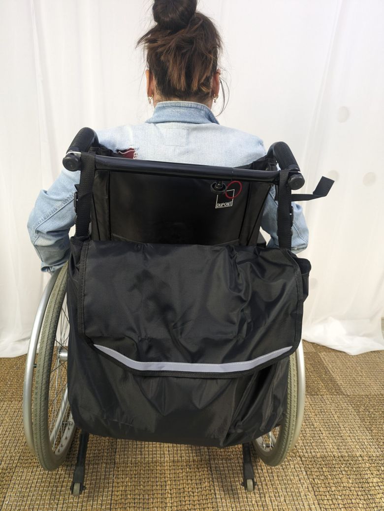 Sac à dos pour fauteuil roulant