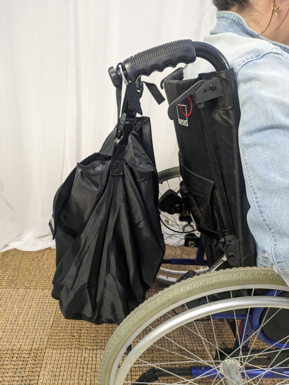 Sac à dos pour fauteuil roulant