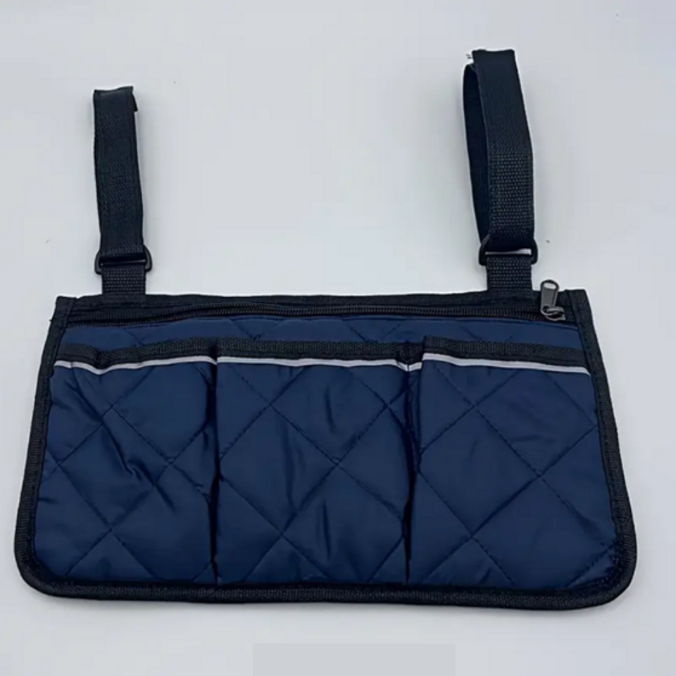 Pochette pour fauteuil roulant ou déambulateur