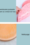 Tapis de lavage multifonction, brosse de nettoyage douche pieds et dos
