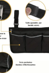 Pochette pour fauteuil roulant ou déambulateur