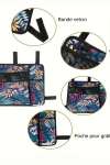 Pochette pour fauteuil roulant ou déambulateur