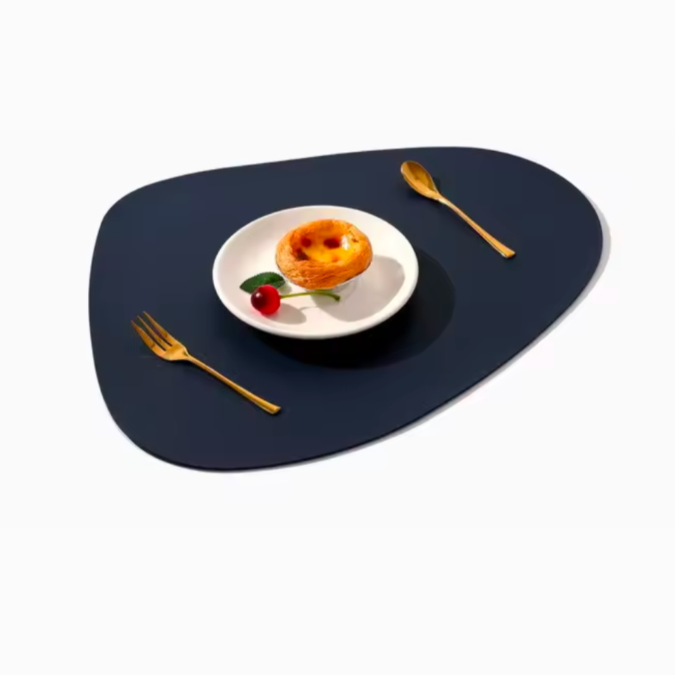 Set de table imperméable en simili cuir, antidérapant, lavable,