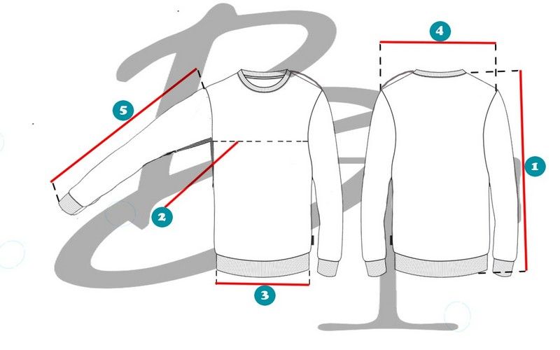 taille Sweat Bonne taille