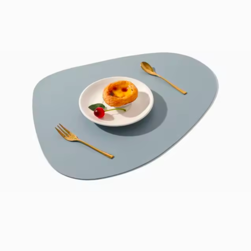 Set de table imperméable en simili cuir, antidérapant, lavable,